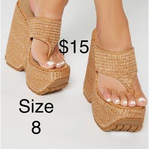 Platform wedges